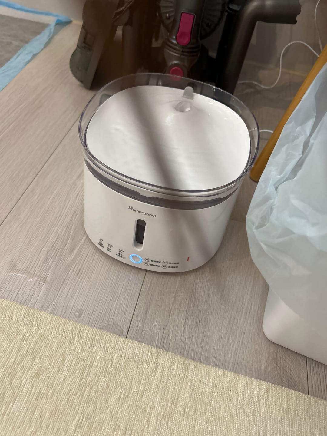 Customer photo review of 霍曼三代寵物飲水機