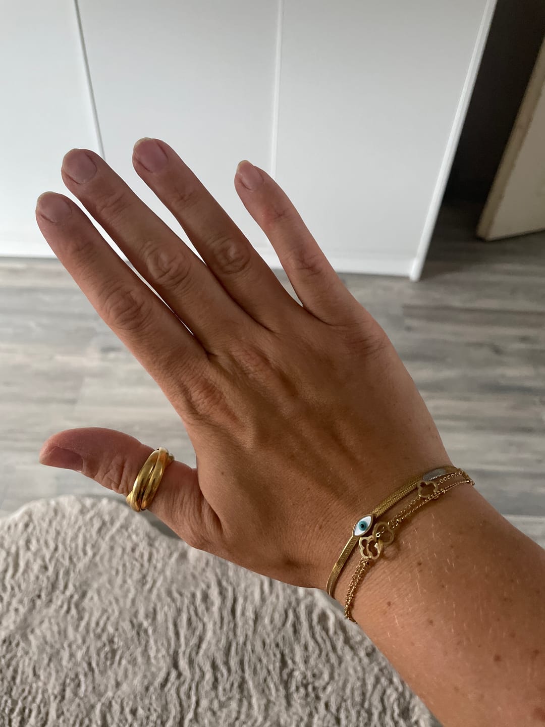 Customer photo review of Kyla Ring | 18K vergoldet