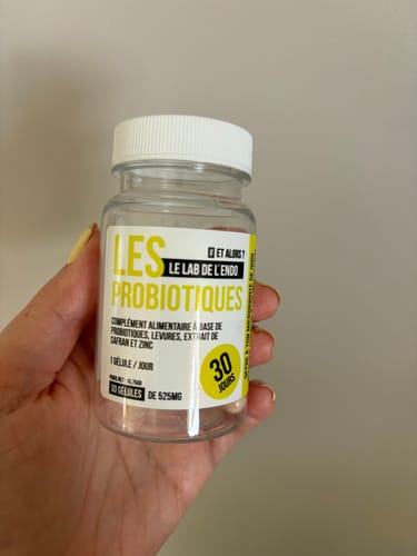 Customer photo review of Probiotiques 9 souches - Safran 30mg