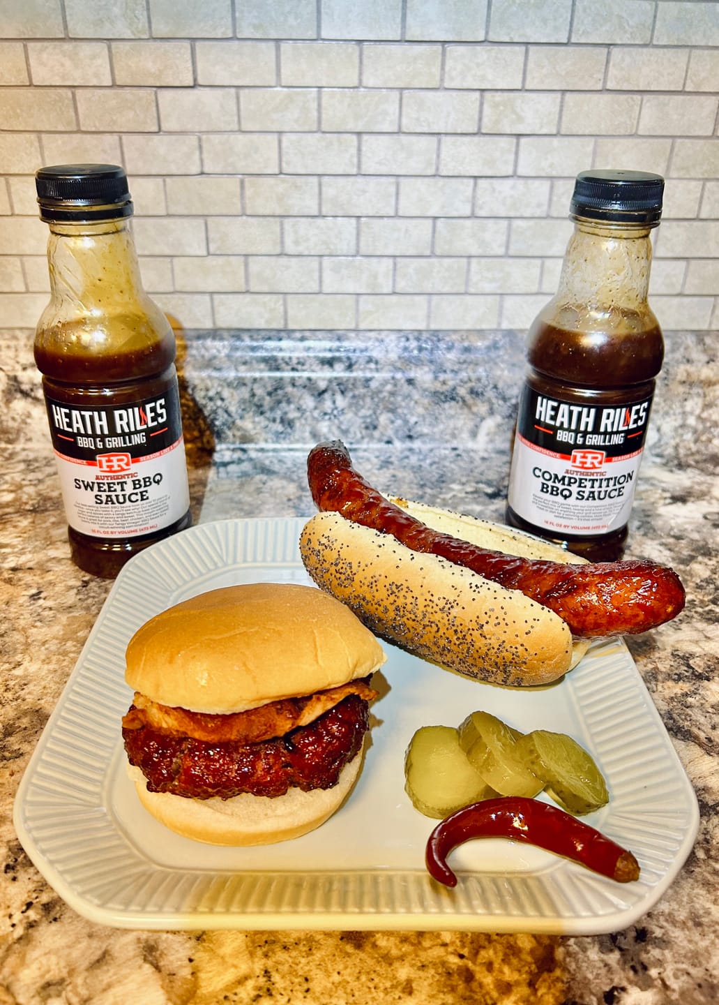 Customer photo review of Competition BBQ Sauce - Pint