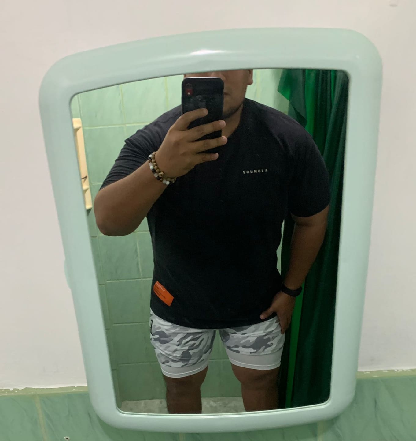 Customer photo review of 105 Compression Shorts 2.0