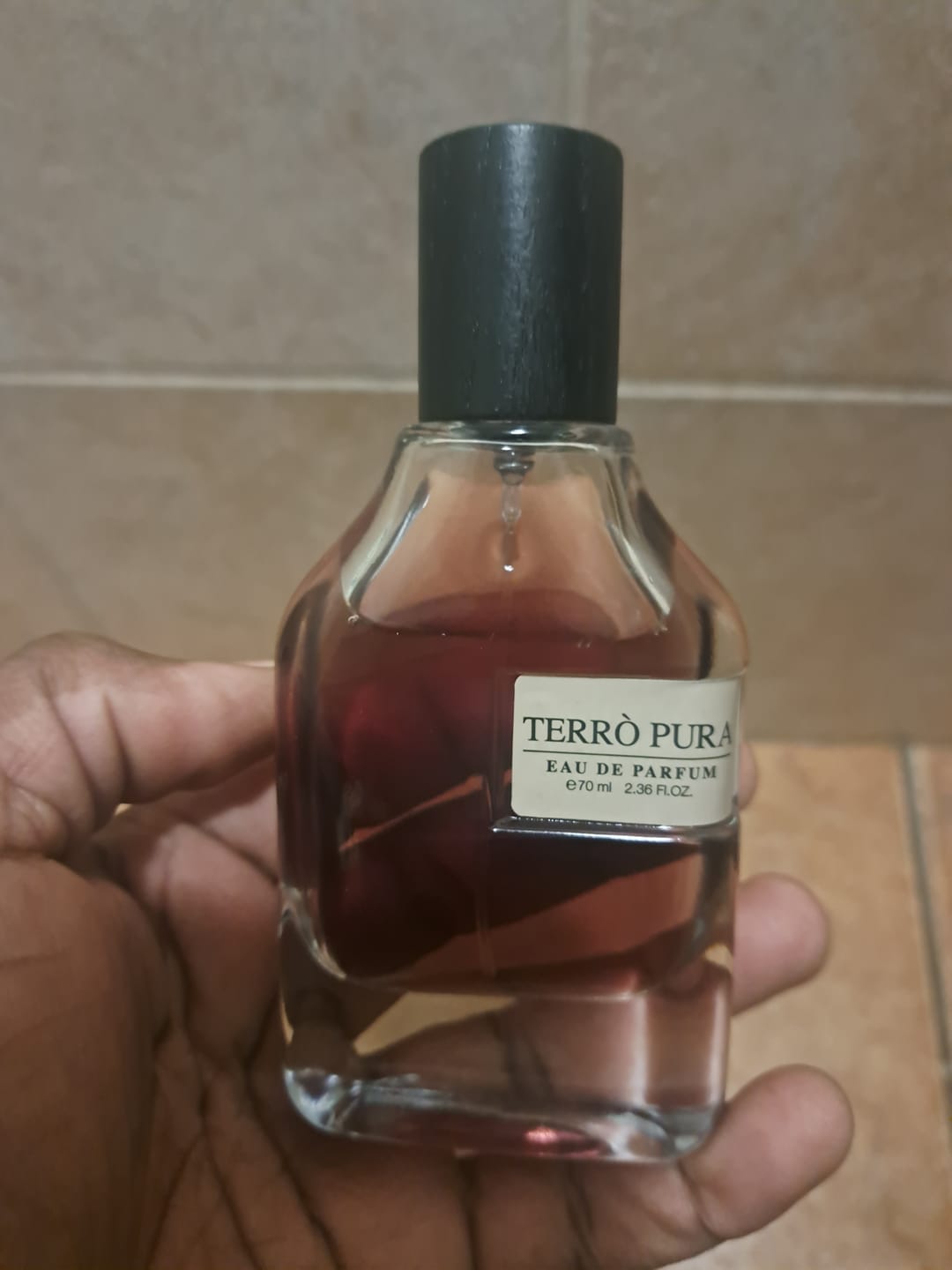Customer photo review of Terrò Pura EDP 100ml