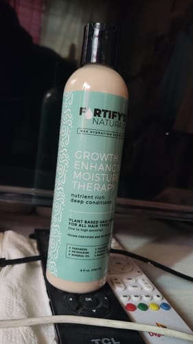 Customer photo review of Growth Enhancing Moisture Therapy