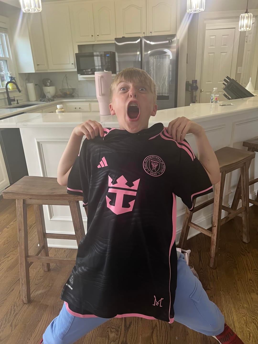 Customer photo review of Conjunto Inter Miami - Visitante - Messi 10