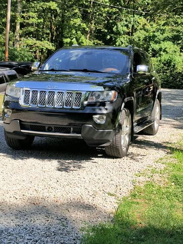 Customer photo review of 2011-2015 Jeep Grand Cherokee Air Suspension Conversion/Delete Kit with Module for 4x4 3.6L V6, V8 and 3.0 Diesel Engines (JC14FML)