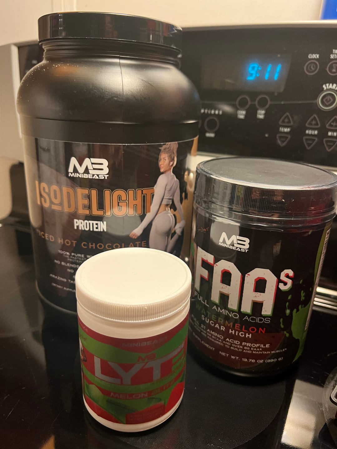 Customer photo review of IsoDelight Protein