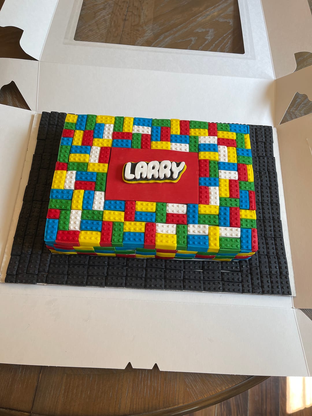 Customer photo review of Multi-Cavity Flat Building Block Mold