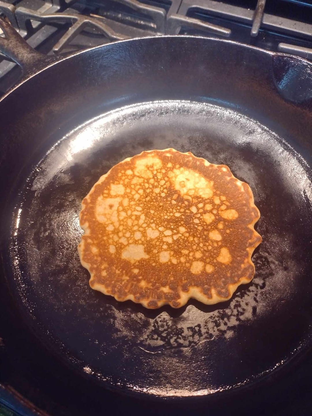 Customer photo review of Cousin T's Gourmet Buckwheat Pancake Mix