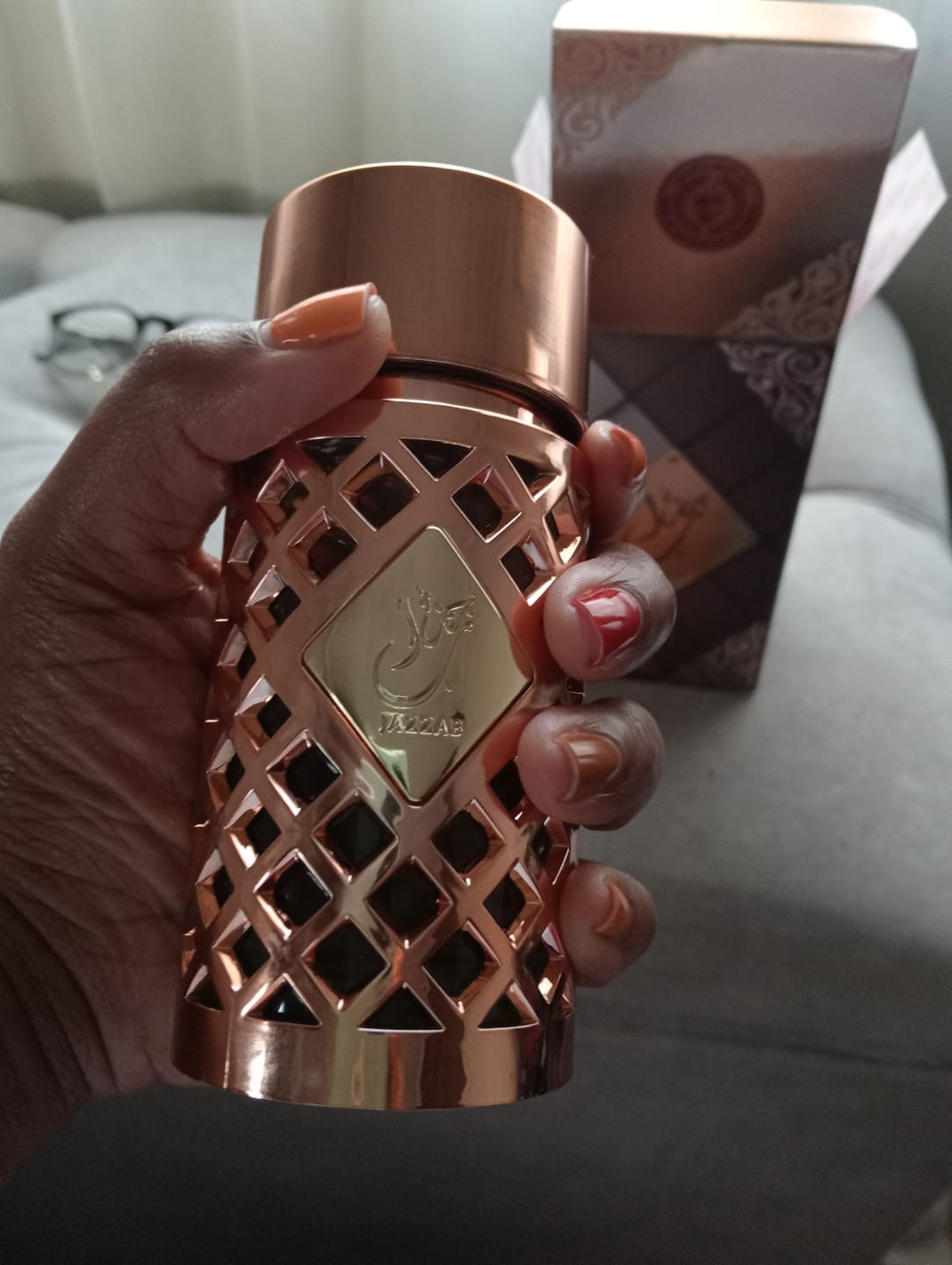 Customer photo review of Jazzab Gold edp 100 ml