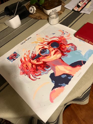 Customer photo review of Rockstar Girl