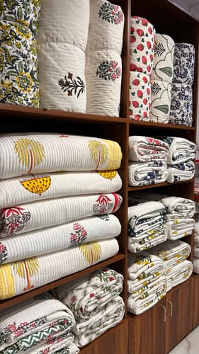 Customer photo review of Organic Mulmul Cotton Quilt
