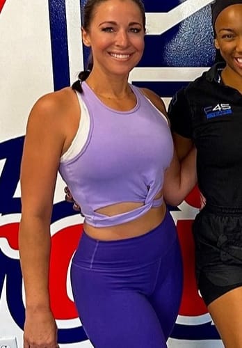 Customer photo review of Cut Out Twist Front Top