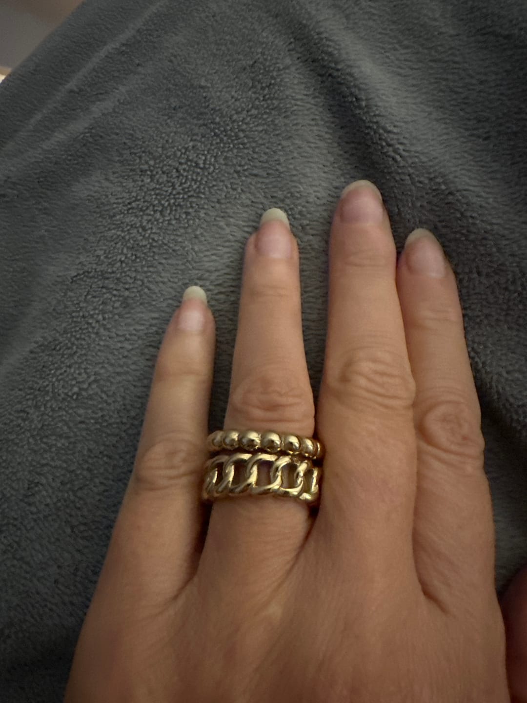 Customer photo review of Veroli Ring in Gold