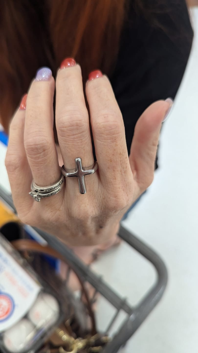 Customer photo review of CROSS RING