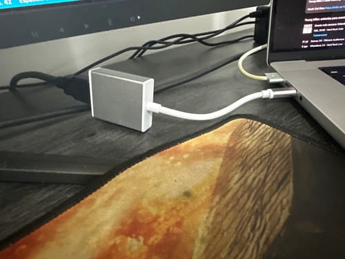 Customer photo review of Adaptador Unno Teckno TIPO C - HDMI Compatible Dispositivos Tecnologia MHL AD3001SV