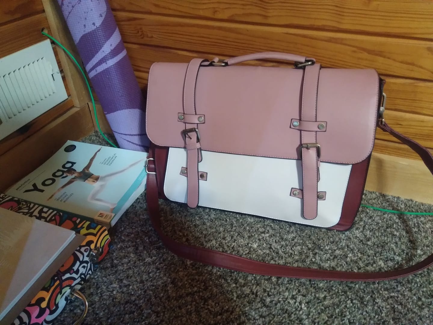 Customer photo review of Sombre Vintage Briefcase