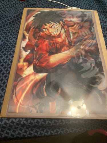 Customer photo review of 3D Triple Transition [Gear Up!] Lenticular Print
