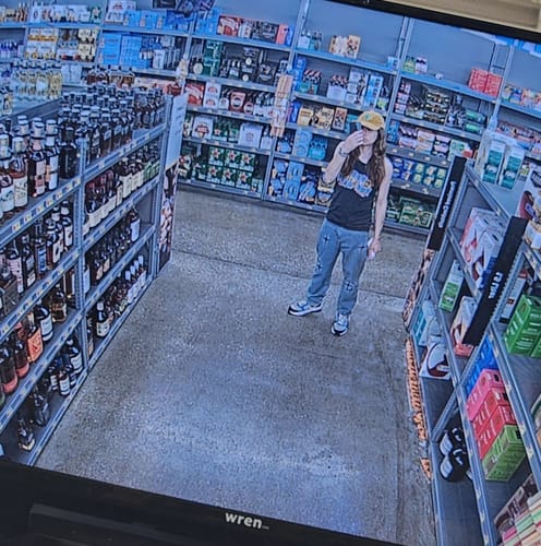 Customer photo review of KAMI NO.5169 LOOSE BAGGY JEANS