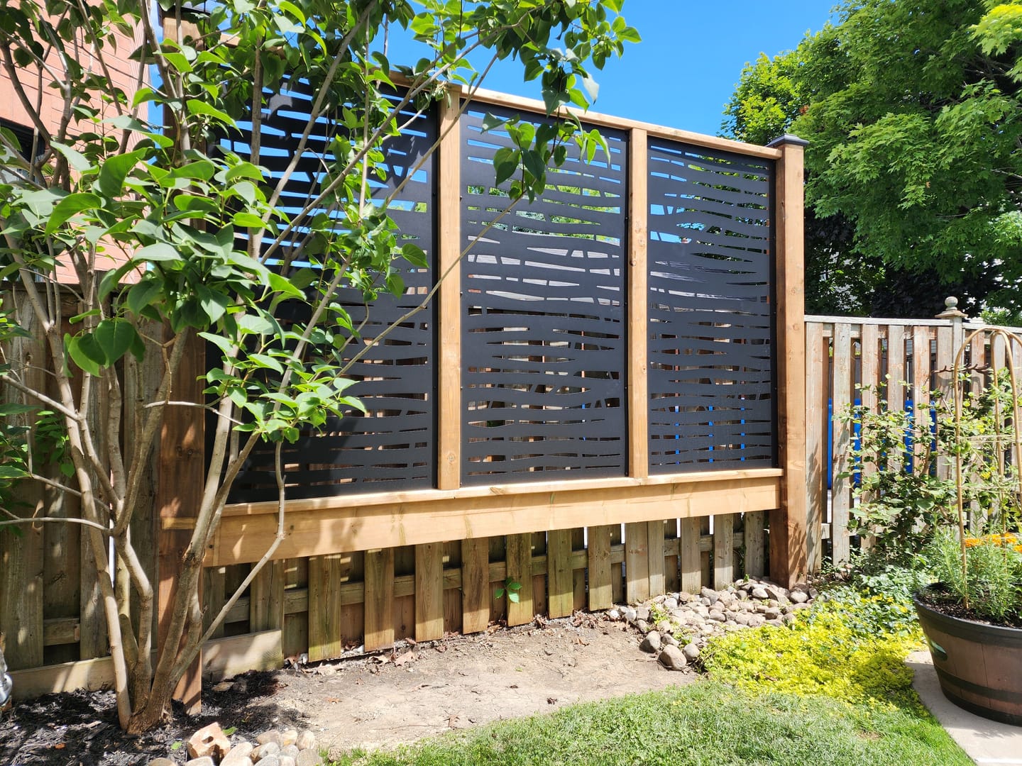 Customer photo review of Privacy Screen (Branch)