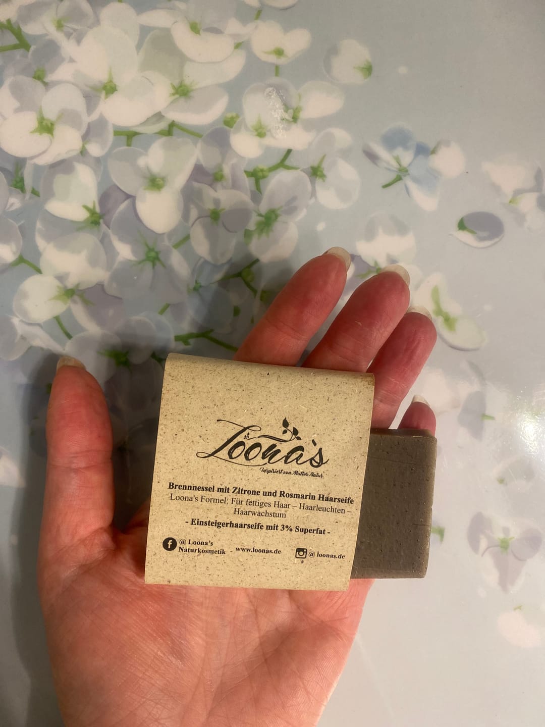 Customer photo review of Loona's SoapSampleBox mit Sisalsäckchen (Probiere alle Düfte)