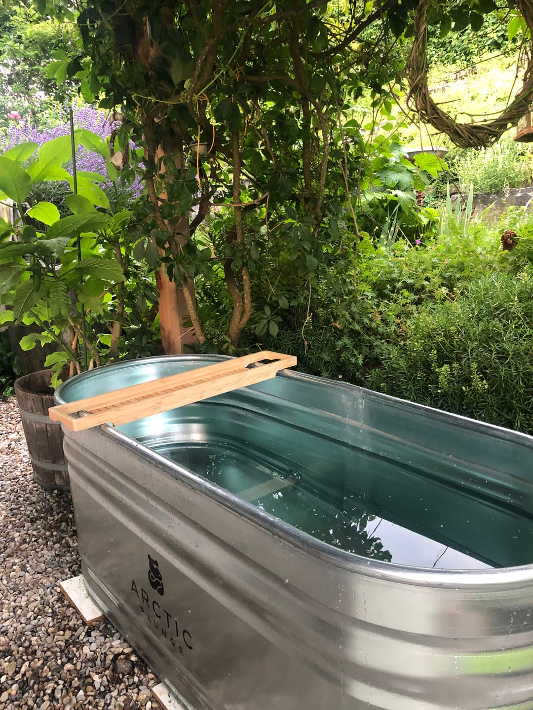 Customer photo review of Eisbad Stahlwanne