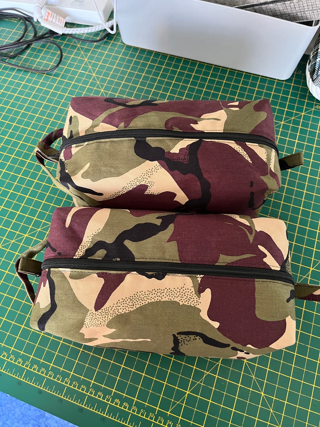 Customer photo review of Camouflage 100% Cotton Drill Fabric
