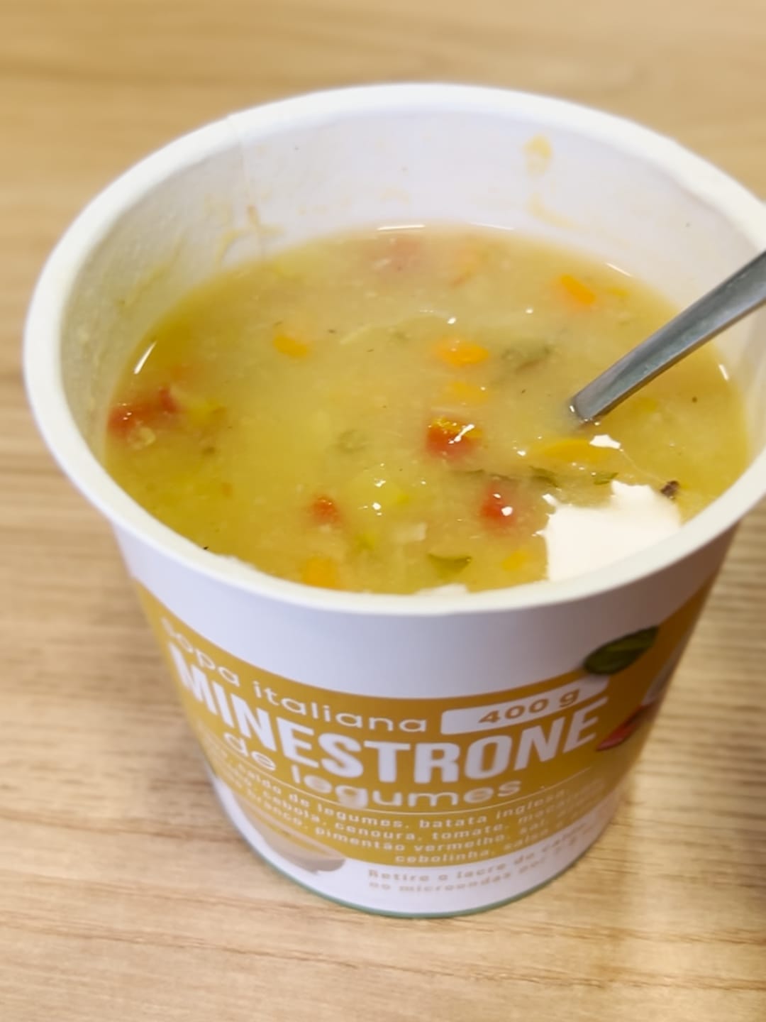 Customer photo review of Minestrone de legumes