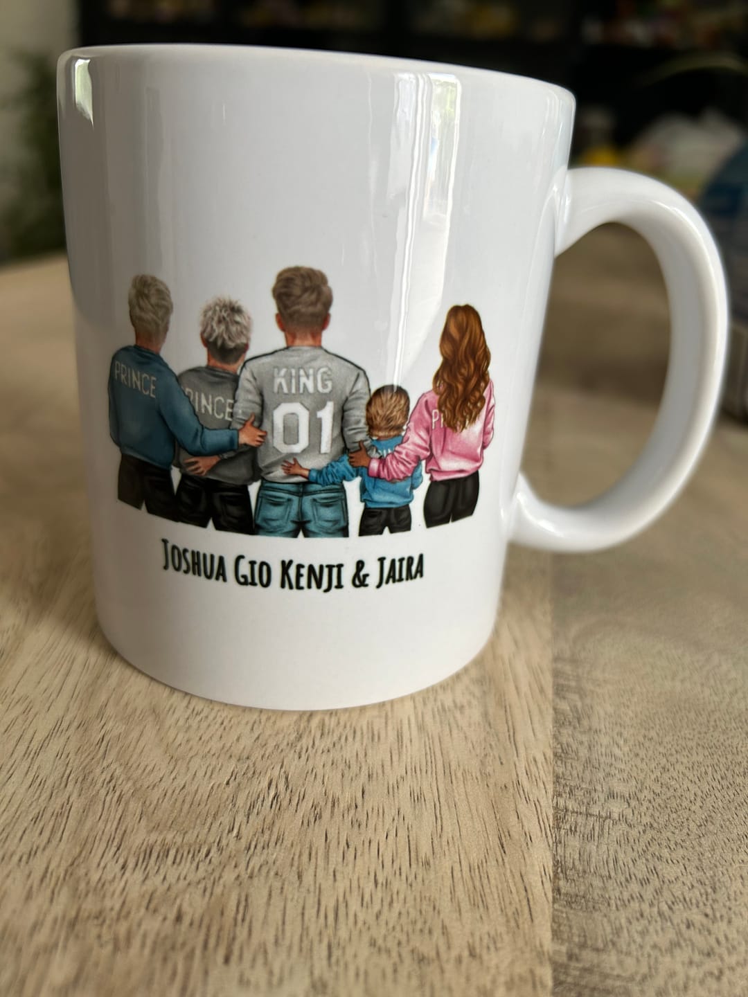 Customer photo review of Alleen voor papa - Gepersonaliseerde mok voor Vaderdag