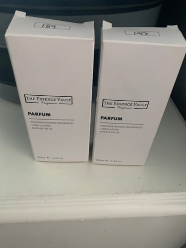Customer photo review of 100ml x3 Perfume Set