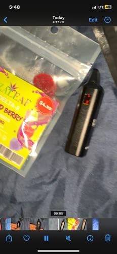 Customer photo review of Mind Melt Mushroom Lady Zaza Hybrid Torch THCA Disposable Vape Pen 3.5g