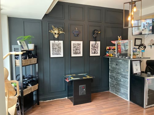 Customer photo review of Red Hannya Mask