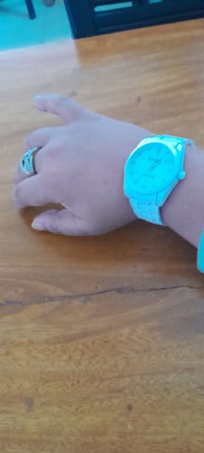 Customer photo review of Hamster London High Candy Watch White