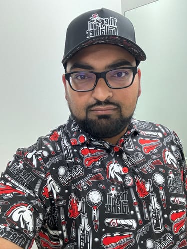 Customer photo review of The Golfather Polo