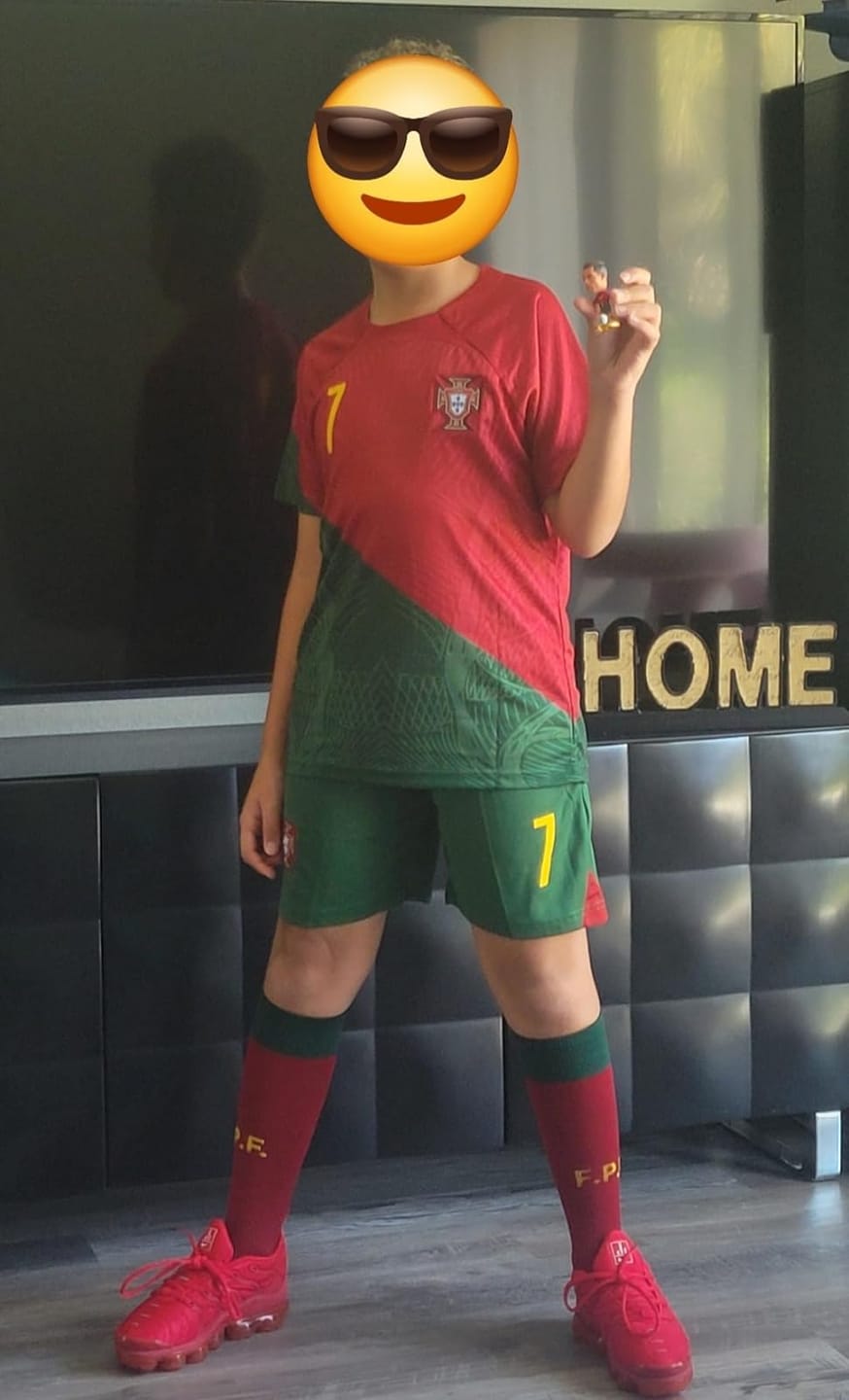 Customer photo review of Conjunto Portugal - EURO 2024