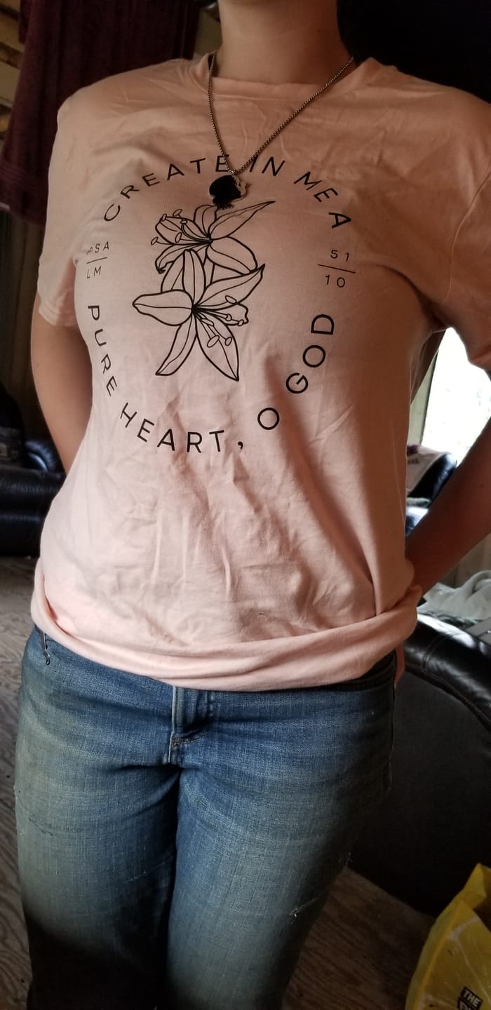 Customer photo review of Mystery Shirt