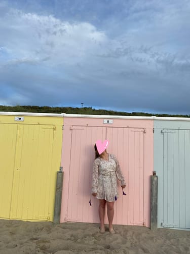 Customer photo review of Dress Linde Wit