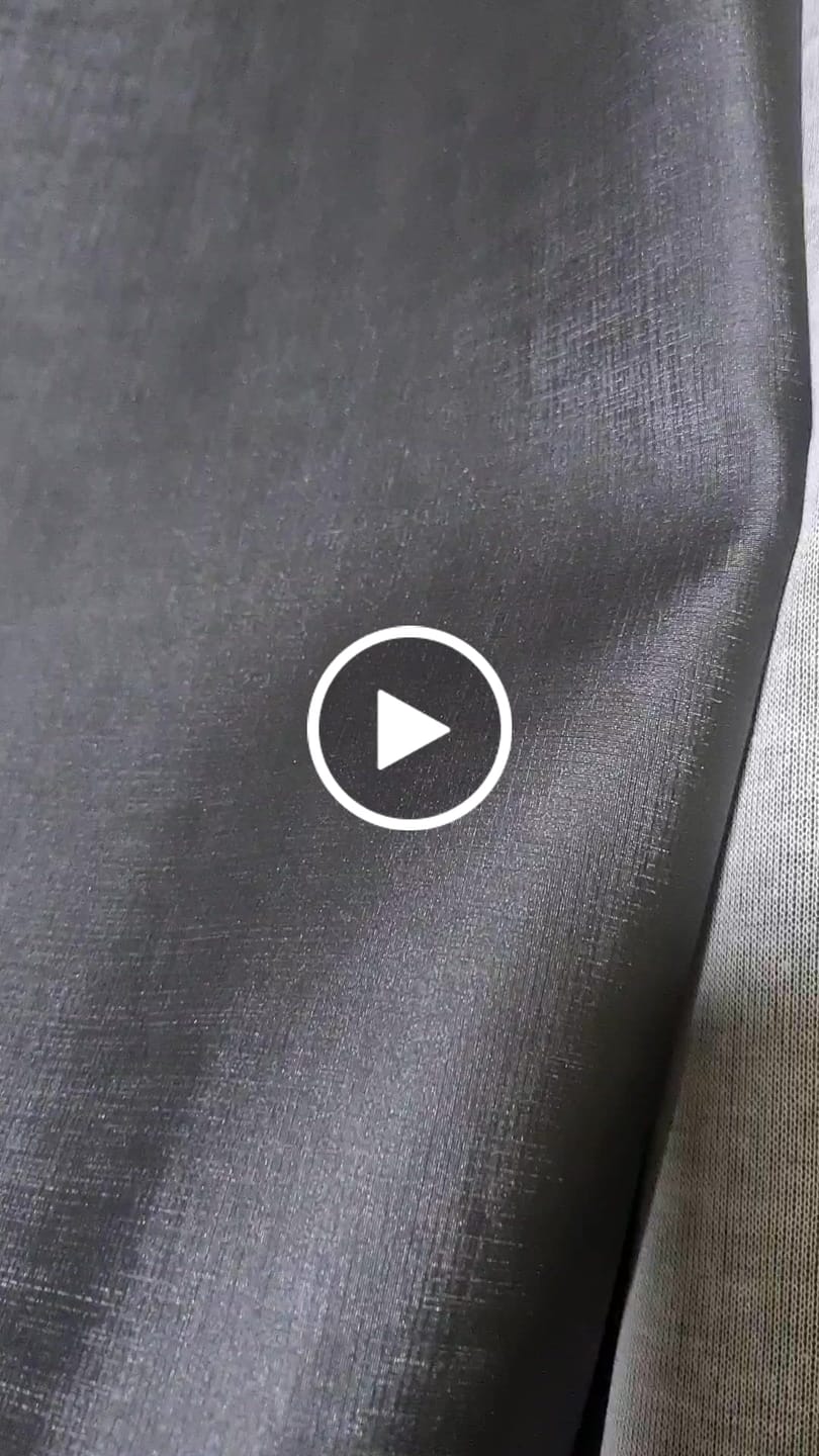 Customer video review of DUNA 0.9MM FUNDO MALHA COR PRETO