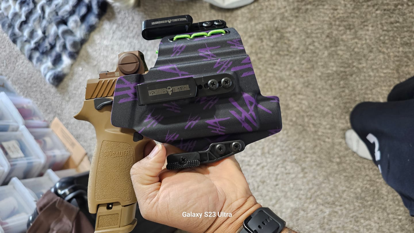 Customer photo review of KILO LIGHT BEARING IWB