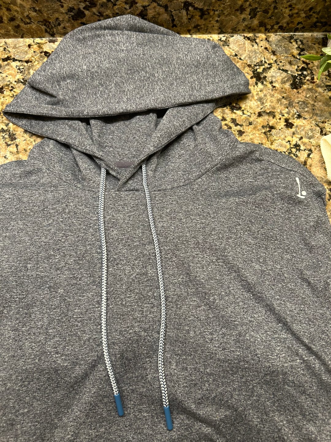 Customer photo review of Navy Course Hoodie
