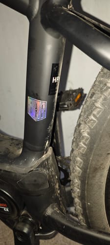 Customer photo review of SONS OF BATTERY© – Supporter Folie “Modernes Logo” in verschiedenen Farben und Größen