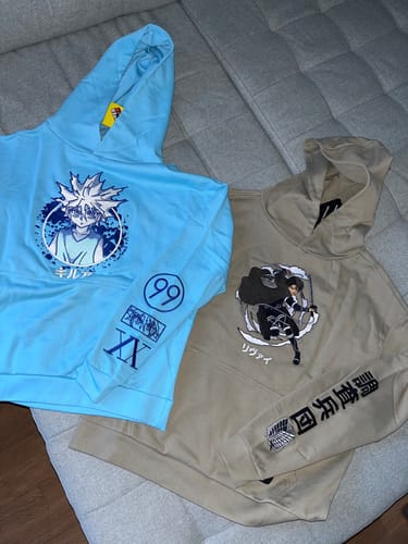 Customer photo review of Killua HxH Hoodie