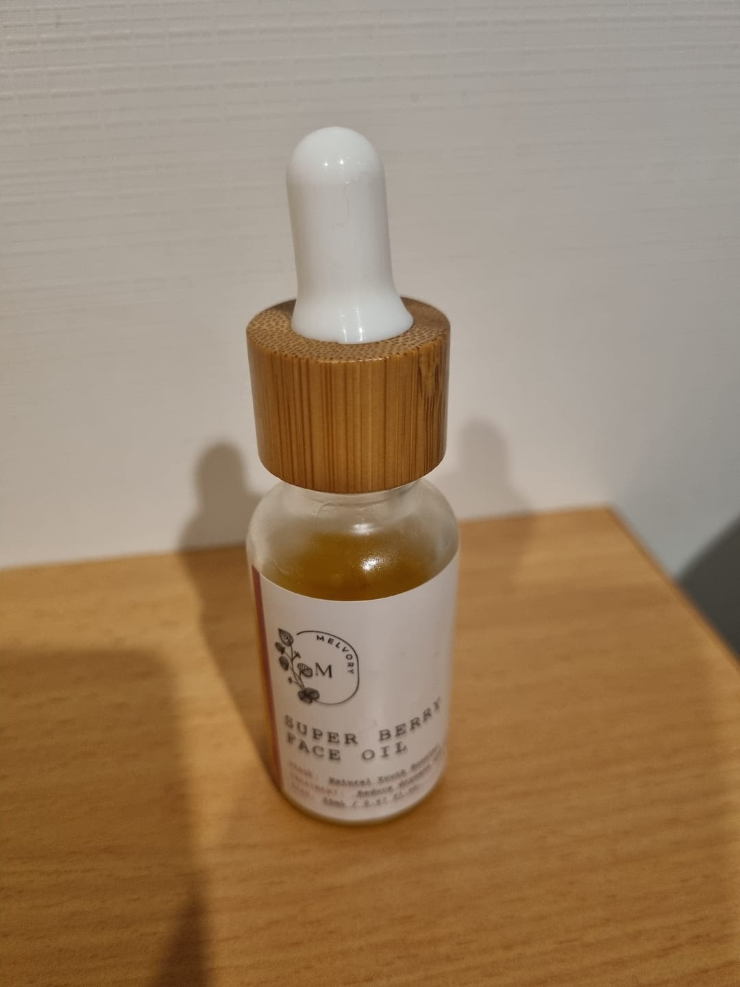 Customer photo review of Super Berry Face Oil