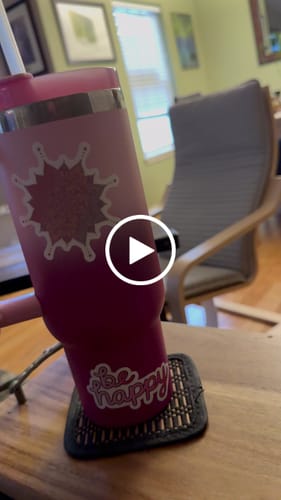 Customer video review of "If It Costs You Your Peace. It's Too Expensive" Sticker