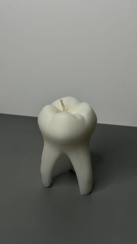 Customer photo review of Molde de Silicón Muela 3D Vela Decorativa