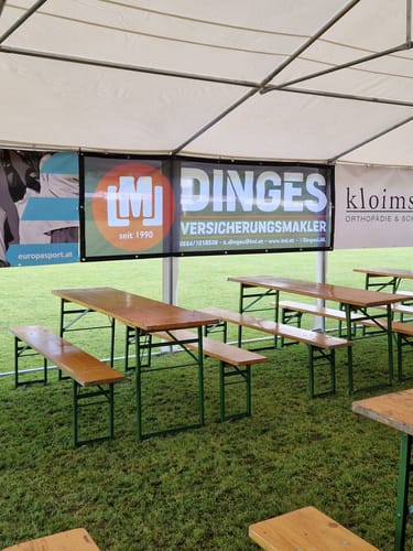 Customer photo review of Fahne inkl. Druck