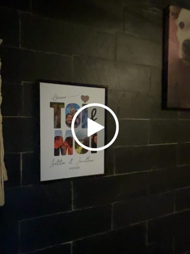 Customer video review of Toi & Moi -  Affiche Personnalisée