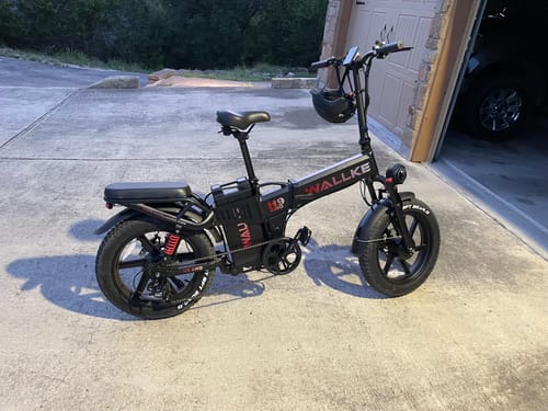 Customer photo review of Wallke H9 AWD | 3200W Folding Ebike 60/82Ah Battery