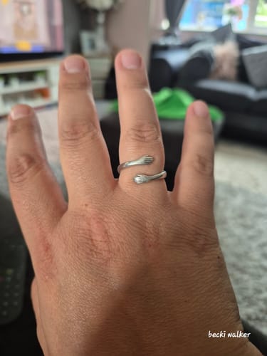 Customer photo review of Hug From Heaven Ring