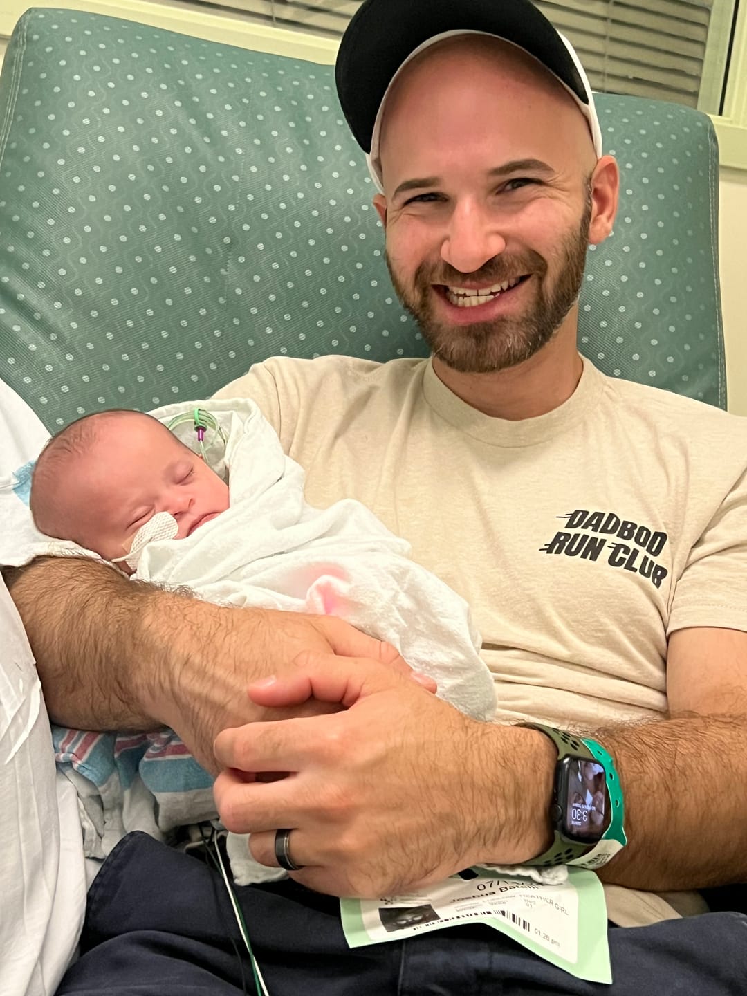 Customer photo review of Dadbod Running Club V.2 Shirt