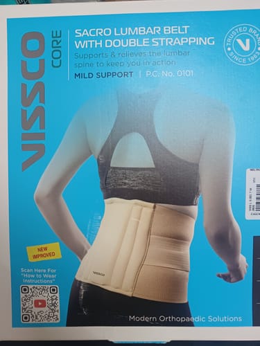 Customer photo review of Sacro Lumbar Belt (Mild Support) | Provides Support to Lower Back | Corrects Posture & Relieves Back Pain (Beige)